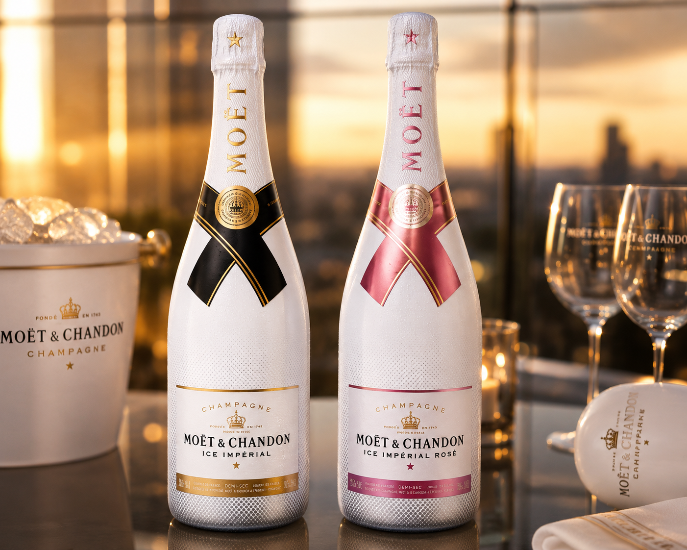 Moet & Chandon ( Ice, Ice Rosé )