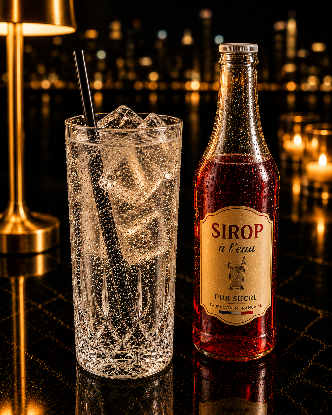 Sirop à l'eau 25cl ( Cerise, Fraise, Grenadine, Framboise, Menthe, Citron, Banane, Kiwi )