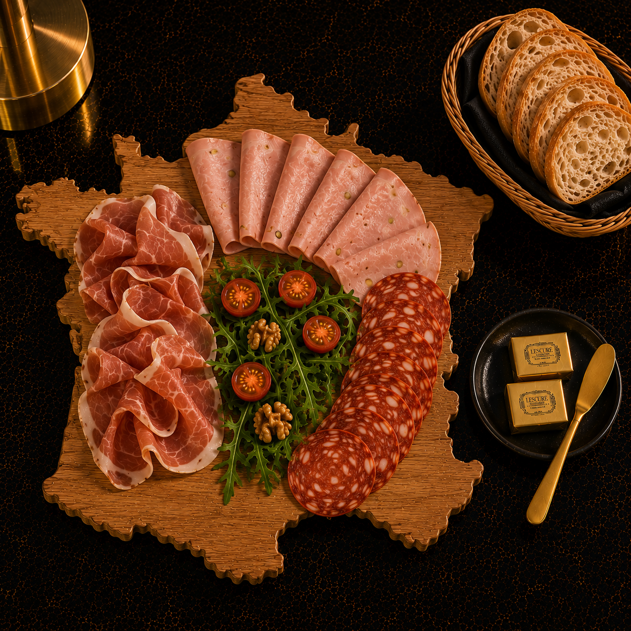 Planche charcuterie 2 personnes